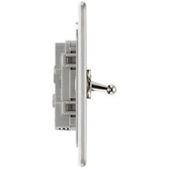 LAP 20A 16AX 1-Gang 2-Way Toggle Switch Brushed Stainless Steel -Steel Switches Sales 153KJ A2