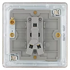 LAP 20A 16AX 1-Gang 2-Way Toggle Switch Brushed Stainless Steel -Steel Switches Sales 153KJ A3