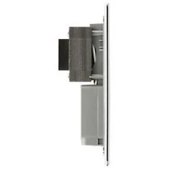 LAP 2-Gang Dual Voltage Shaver Socket 115 / 230V Brushed Stainless Steel with Graphite Inserts 8 LAP 2-Gang Dual Voltage Shaver Socket 115 / 230V Brushed Stainless Steel with Graphite Inserts -Steel Switches Sales 200KJ A2