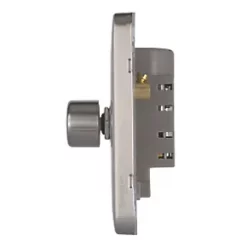 Schneider Electric Lisse Deco 3-Gang 2-Way Dimmer Brushed Stainless Steel 8 Schneider Electric Lisse Deco 3-Gang 2-Way Dimmer Brushed Stainless Steel -Steel Switches Sales 267CC A2
