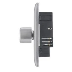 British General Nexus Metal 1-Gang 2-Way LED Dimmer Switch Brushed Steel 7 British General Nexus Metal 1-Gang 2-Way LED Dimmer Switch Brushed Steel -Steel Switches Sales 53506 A2