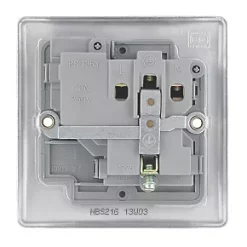 British General Nexus Metal 13A 1-Gang SP Switched Plug Socket Brushed Steel with Graphite Inserts 8 British General Nexus Metal 13A 1-Gang SP Switched Plug Socket Brushed Steel with Graphite Inserts -Steel Switches Sales 58967 A2