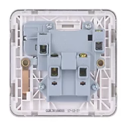 Schneider Electric Lisse Deco 13A 1-Gang DP Switched Plug Socket Brushed Stainless Steel with White Inserts 9 Schneider Electric Lisse Deco 13A 1-Gang DP Switched Plug Socket Brushed Stainless Steel with White Inserts -Steel Switches Sales 693FF A3