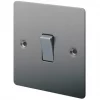 LAP 10AX 1-Gang Intermediate Switch Brushed Stainless Steel 2 LAP 10AX 1-Gang Intermediate Switch Brushed Stainless Steel -Steel Switches Sales 72079 P