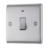 British General Nexus Metal 20A 1-Gang DP Control Switch Brushed Steel with LED 1 British General Nexus Metal 20A 1-Gang DP Control Switch Brushed Steel with LED -Steel Switches Sales 73493 P