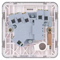 Schneider Electric Lisse Deco 13A Switched Fused Spur Brushed Stainless Steel with White Inserts 9 Schneider Electric Lisse Deco 13A Switched Fused Spur Brushed Stainless Steel with White Inserts -Steel Switches Sales 734FF A3