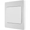 British General Evolve 20 A 16AX 1-Gang 2-Way Wide Rocker Light Switch Brushed Steel with White Inserts 1 British General Evolve 20 A 16AX 1-Gang 2-Way Wide Rocker Light Switch Brushed Steel with White Inserts -Steel Switches Sales 857PY P